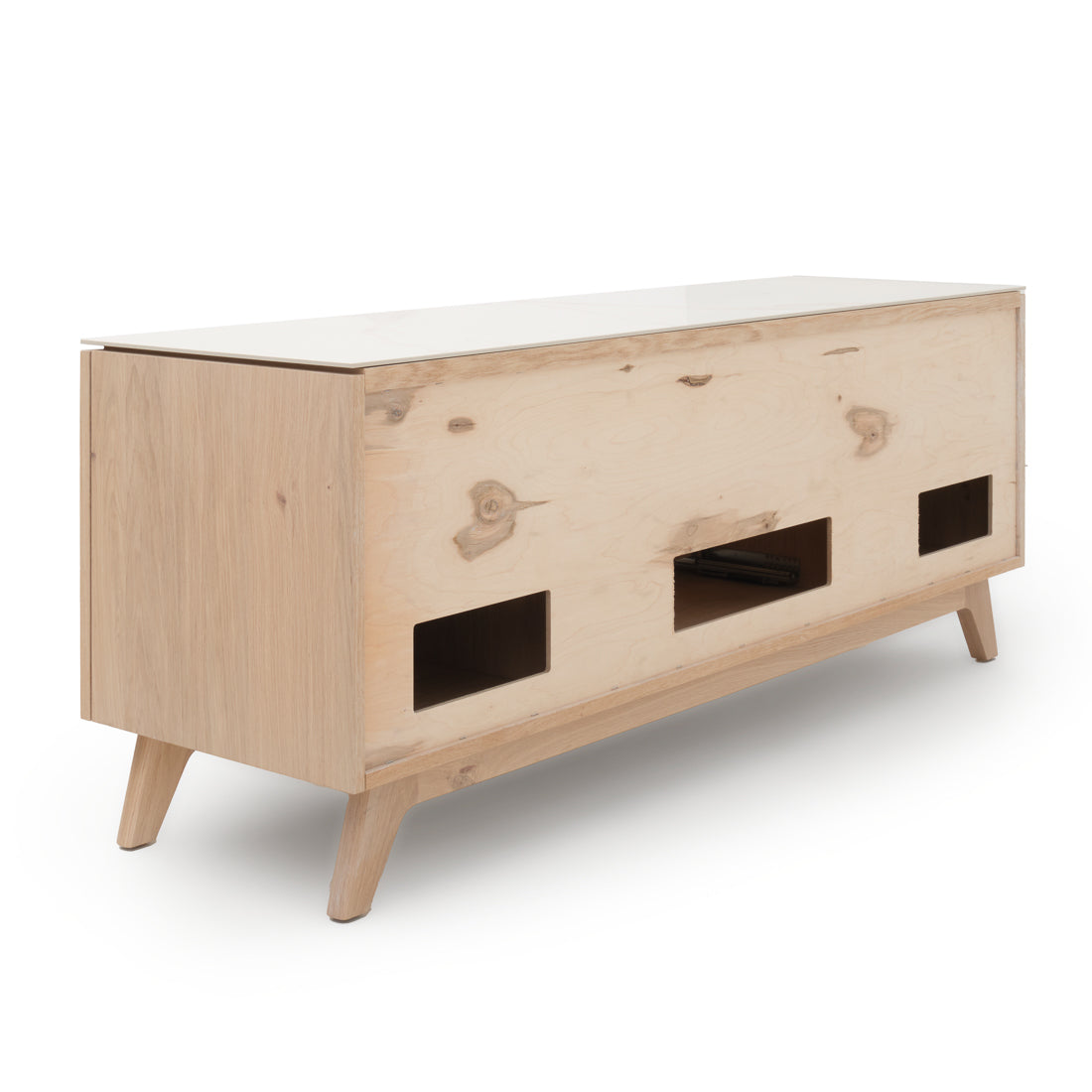 Elaina TV and Entertainment Unit Light Brown