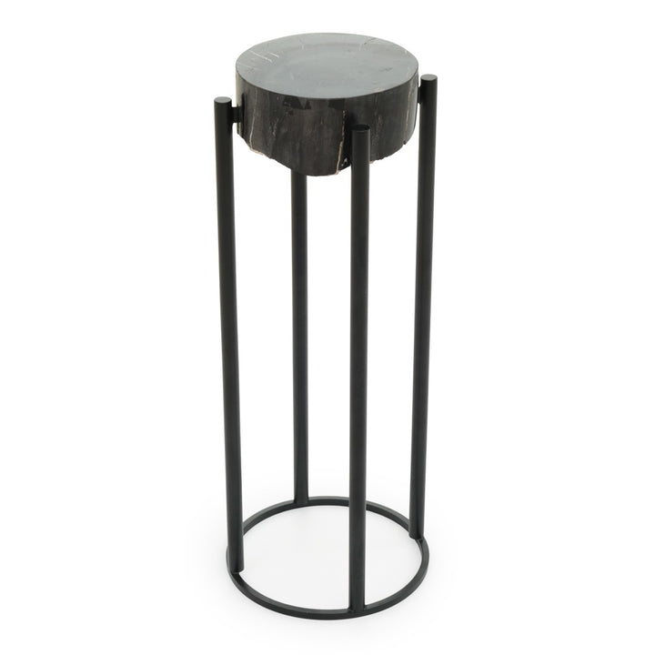 Walford Wood End Table Black