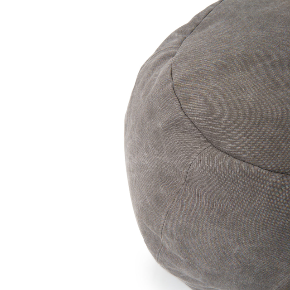 Eloka Bean Bag with Ottoman Light Grey