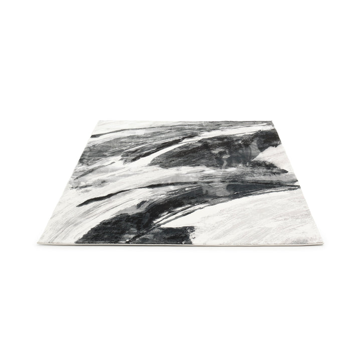 Wangie Area Rug Dark Grey