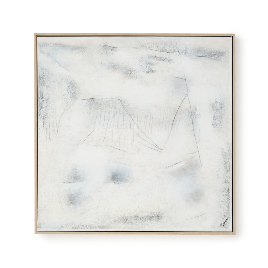 Nabadi Painting on Canvas Off White