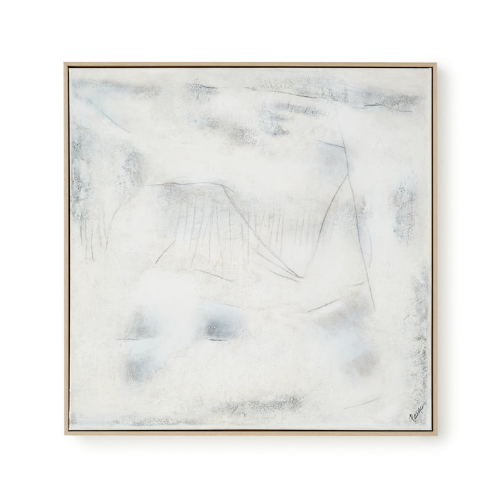 Nabadi Painting on Canvas Off White