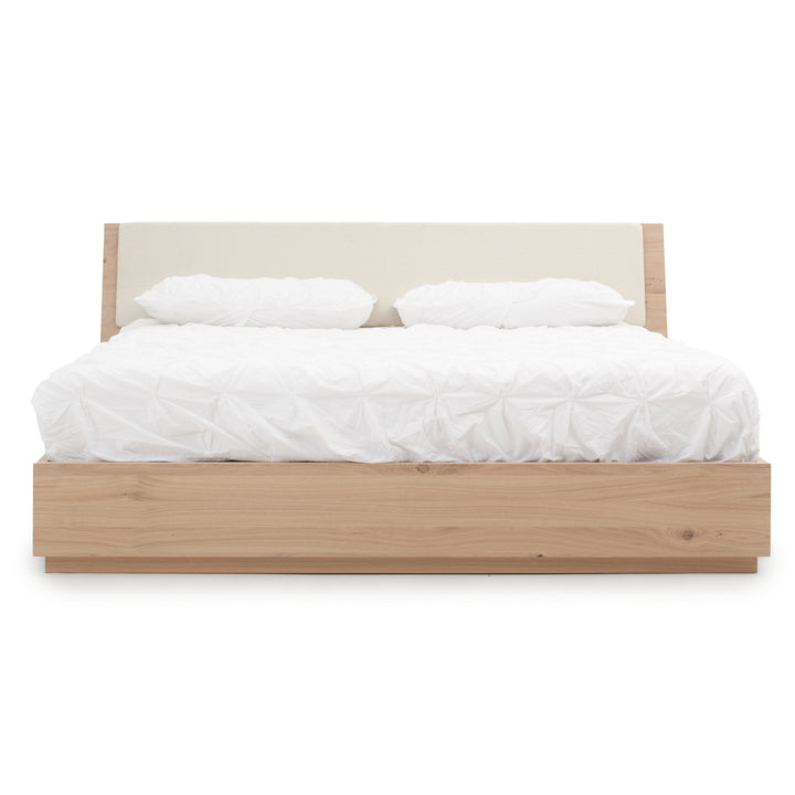 Elaina Queen Bed Light Brown