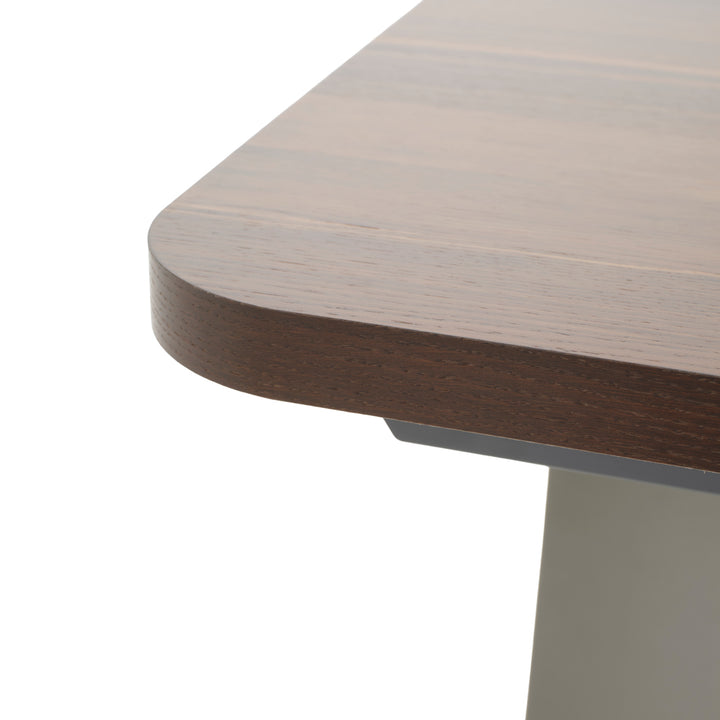 Wadena Extendable Dining Table Dark Brown