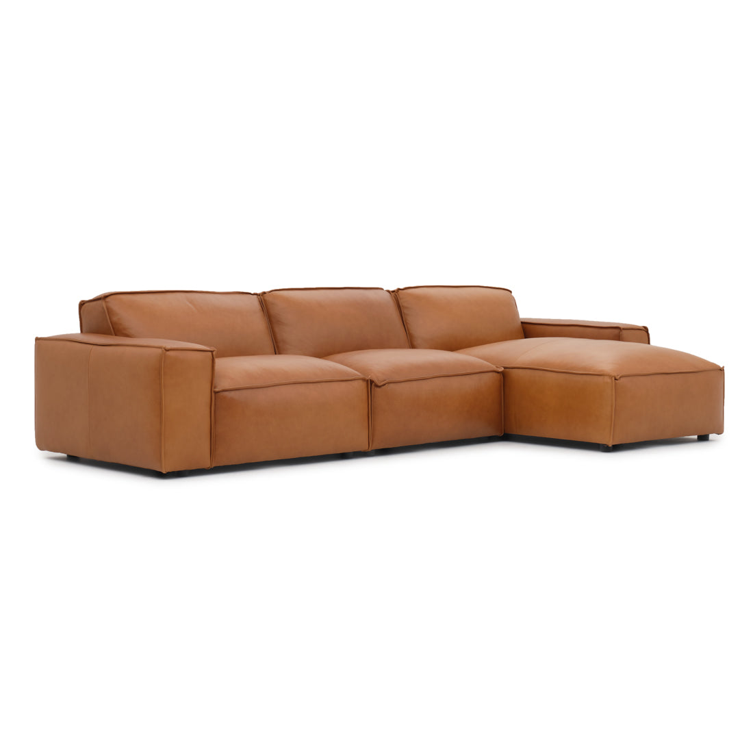 Nook Leather Modular Set Cognac