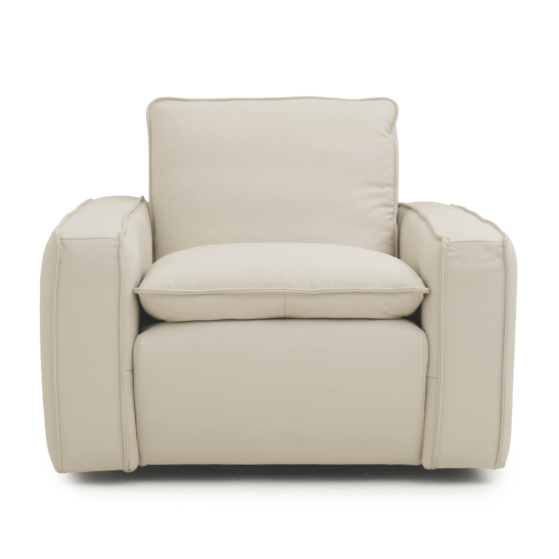 Nadyna Swivel Accent Chair Beige