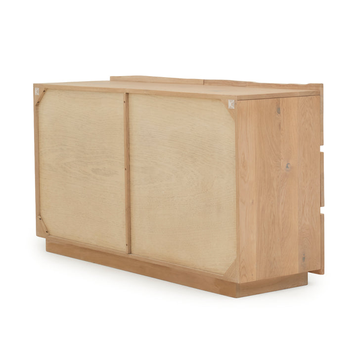 Noemi 6-Drawer Dresser Light Brown