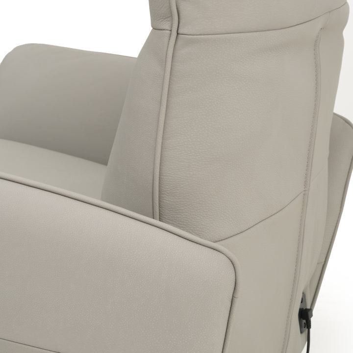 Naruto Reclining Accent Chair Light Grey