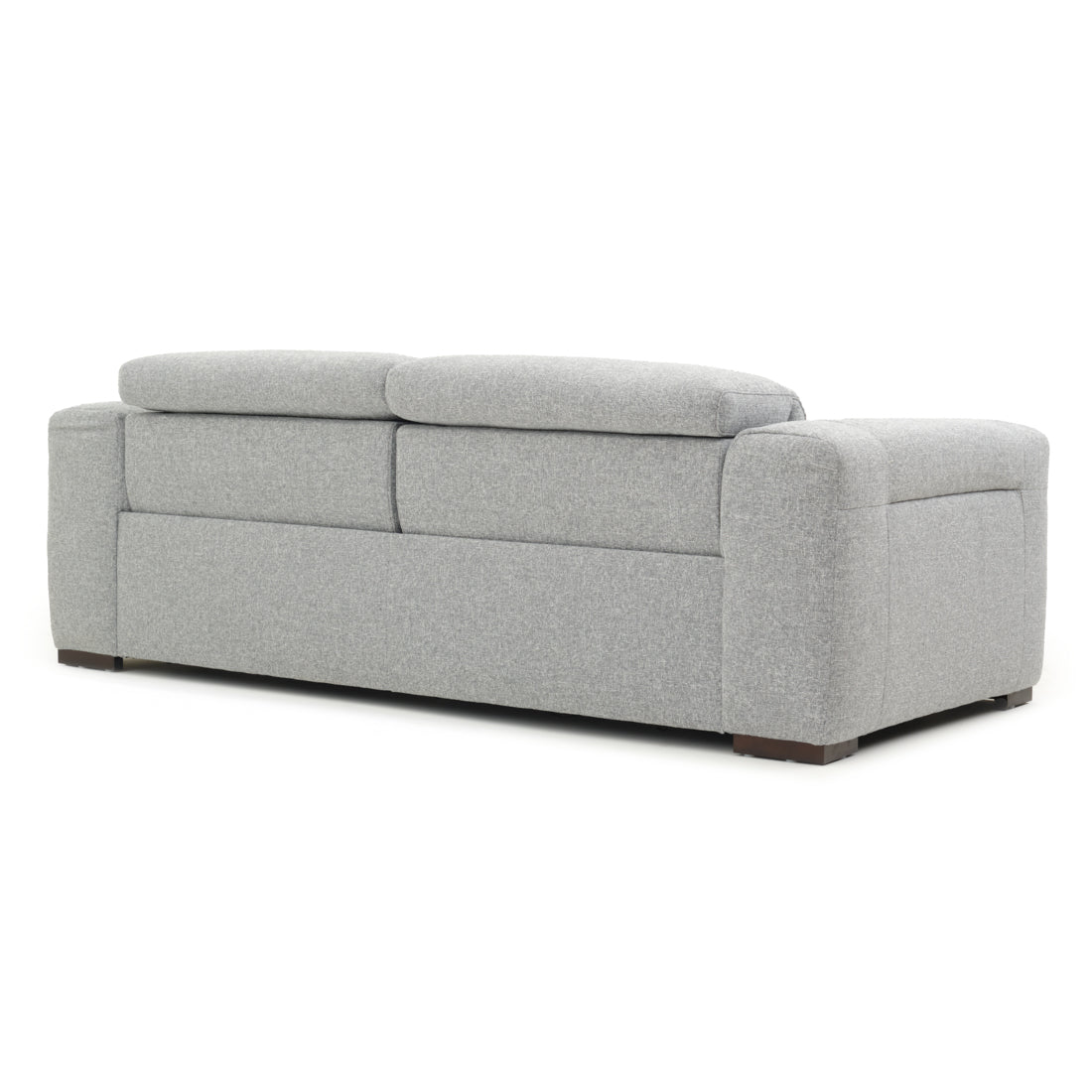 Niguel Fabric Reclining Sofa Light Grey
