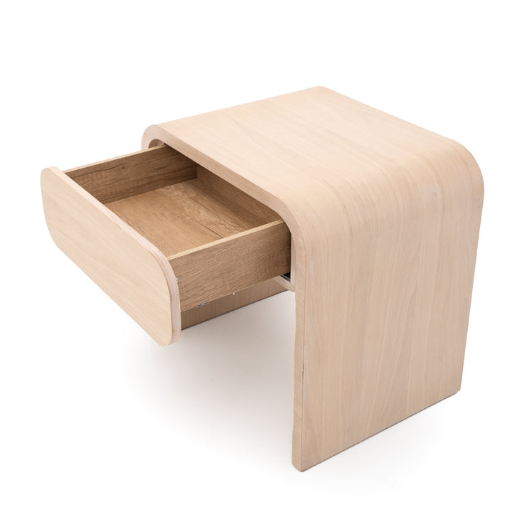 Smilla Nightstand Light Brown