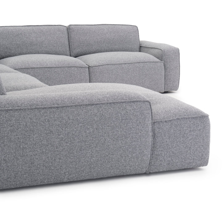 Nash Fabric Modular Set Dark Grey
