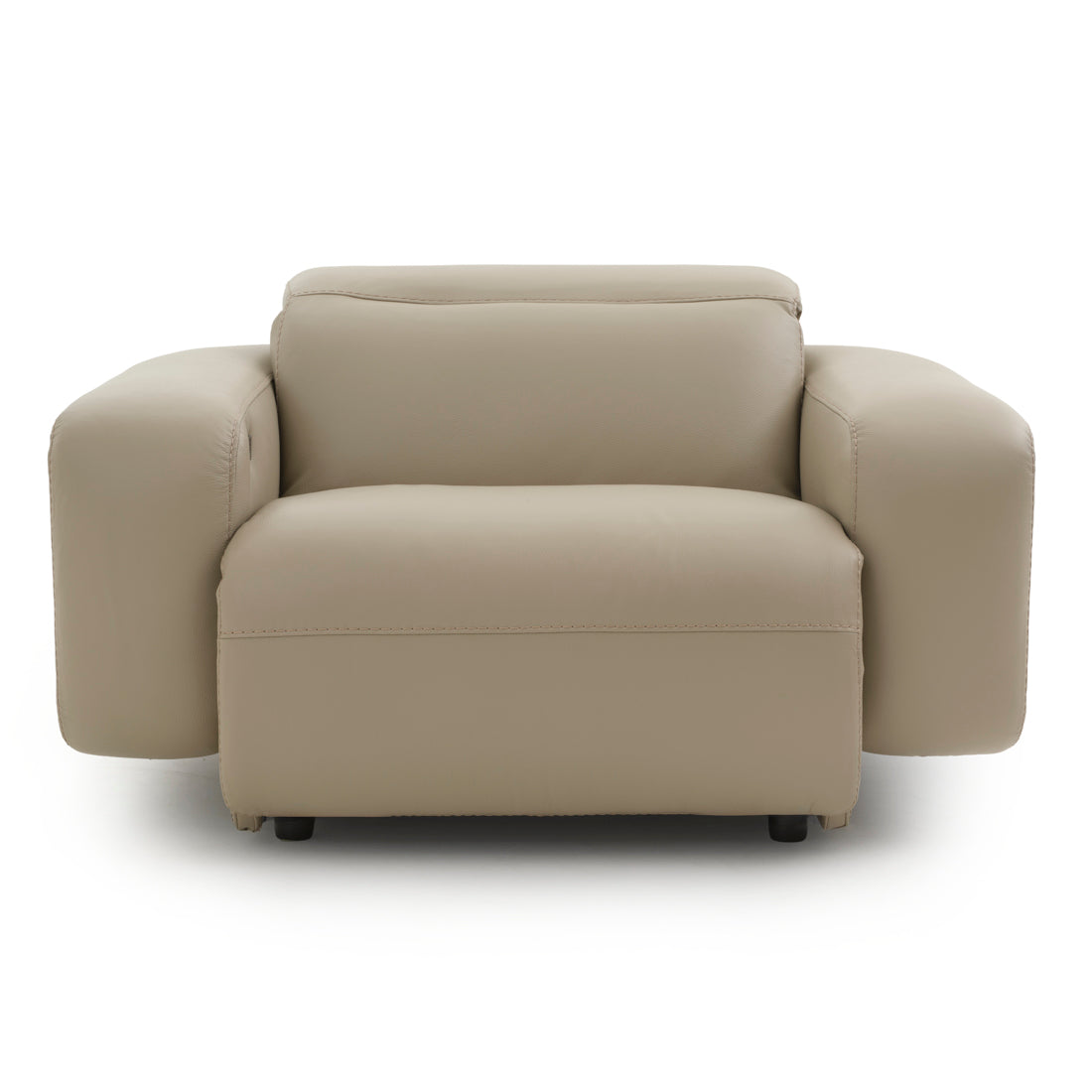 Eltha Reclining Accent Chair Taupe