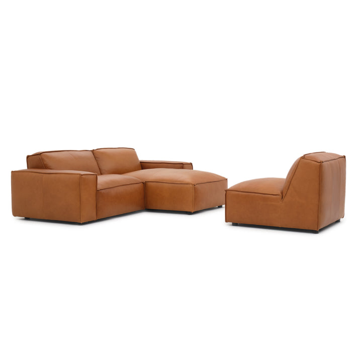 Nook Leather Modular Set Cognac