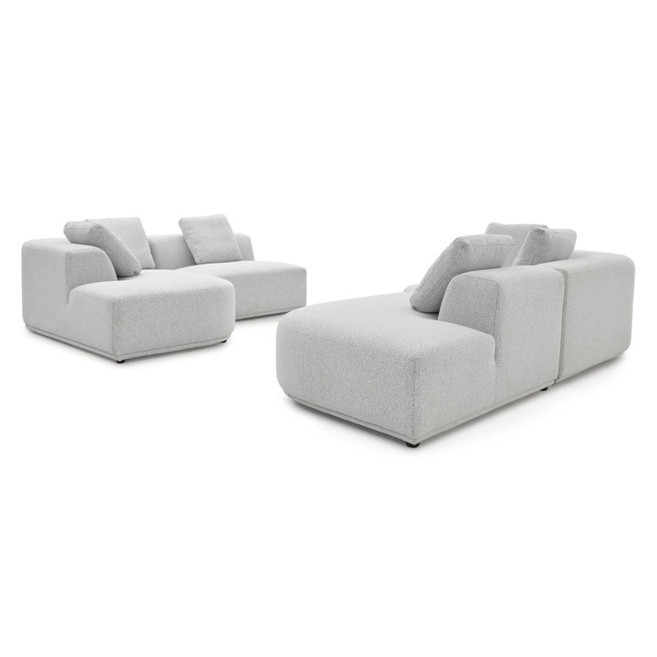 Willowdale Fabric Modular Set Light Grey