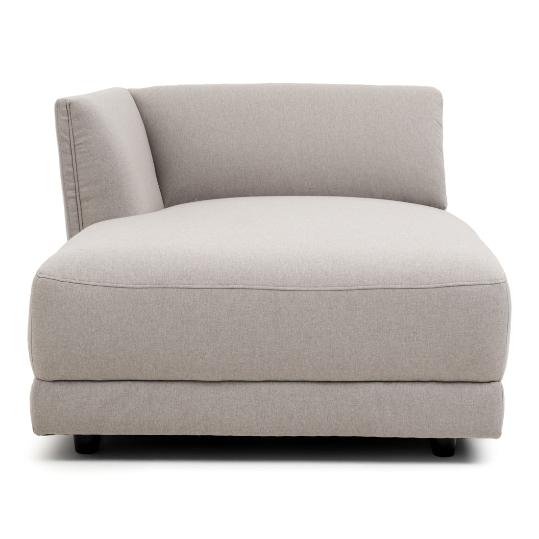 Nathan Modular Left Chaise Light Grey