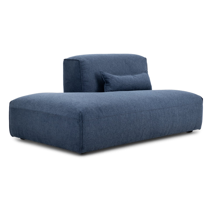 Ellemia Modular Chair W. Left Bumper Dark Blue