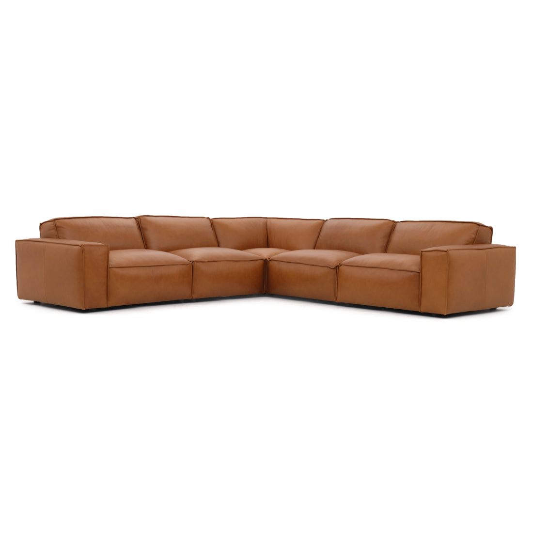 Nook Leather Modular Set Cognac