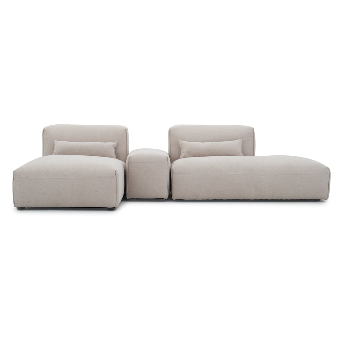 Ellemia Fabric Modular Set Beige