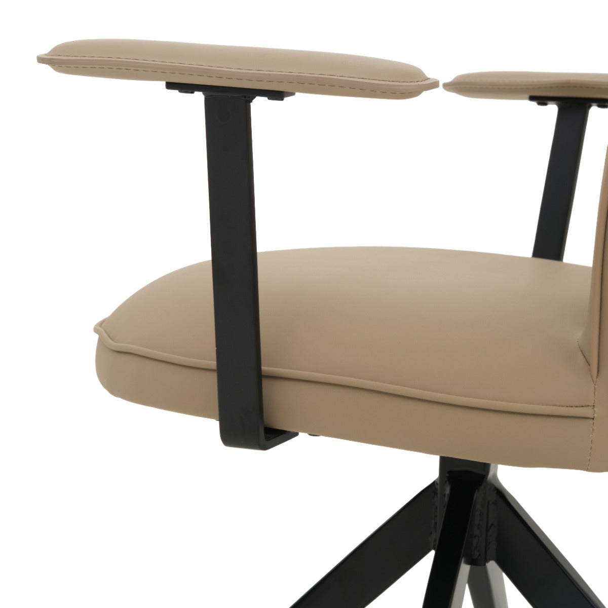 Edrian Swivel Armchair Taupe