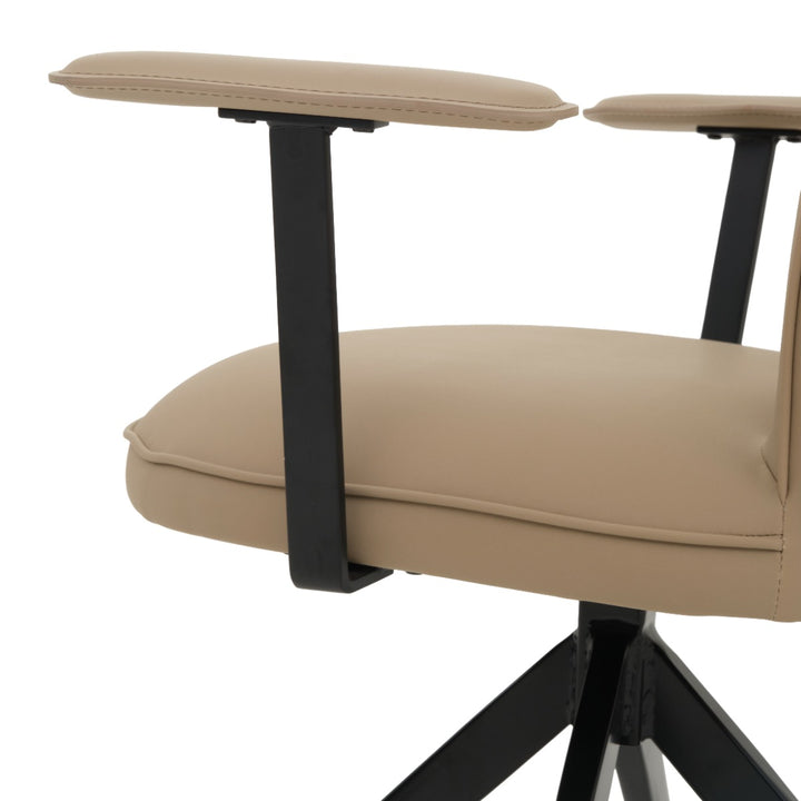 Edrian Swivel Armchair Taupe