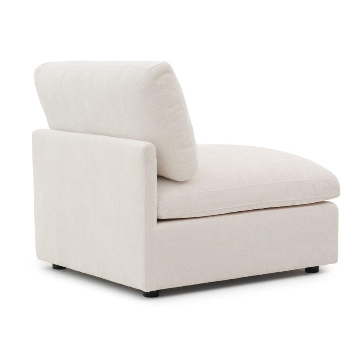 Emiliana Modular Armless Chair Beige