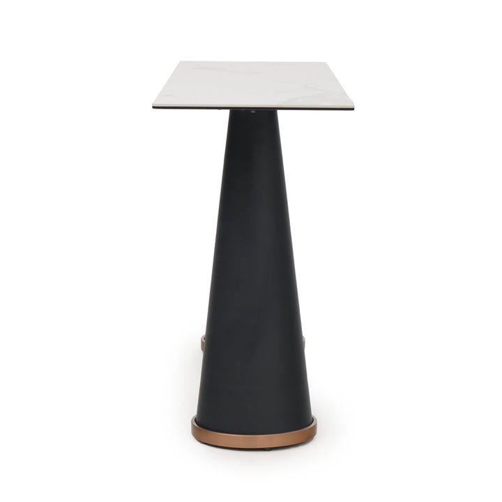 Wyon Ceramic Console Table Black