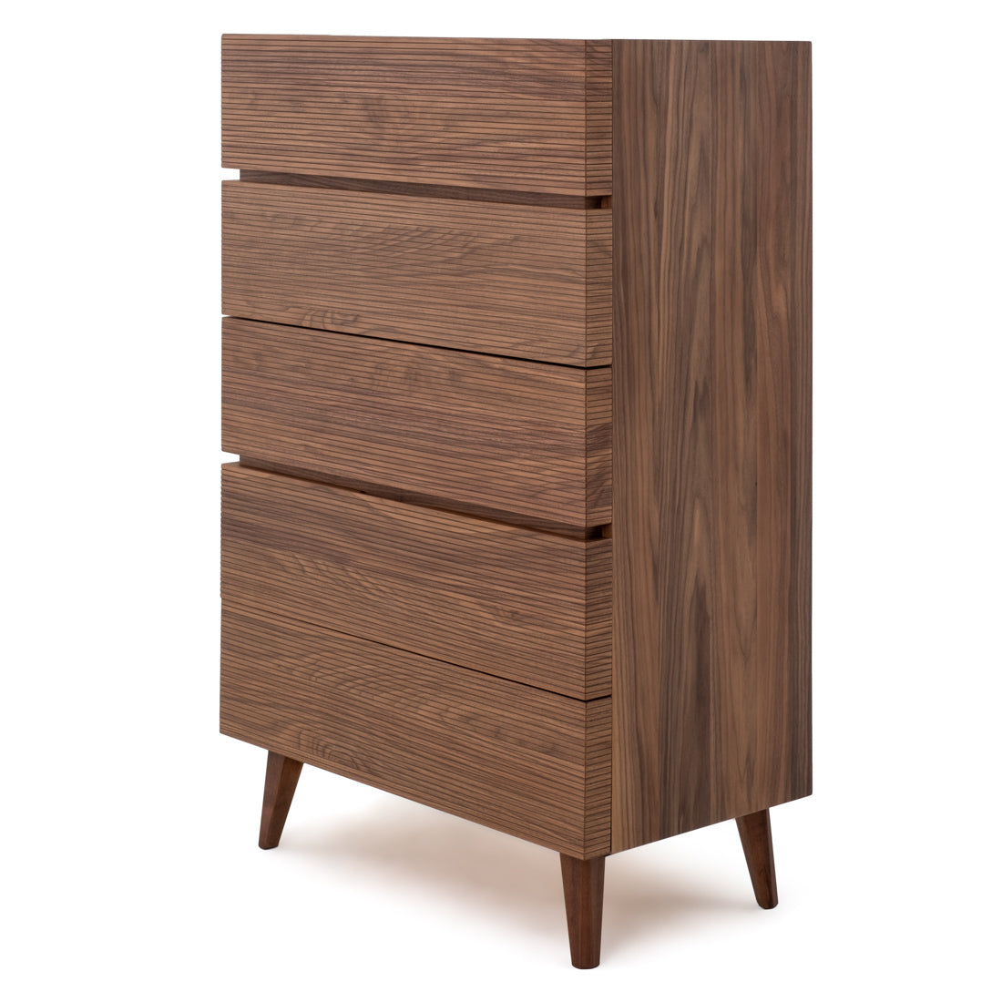 Eckhart 5-Drawer Chest Dark Brown