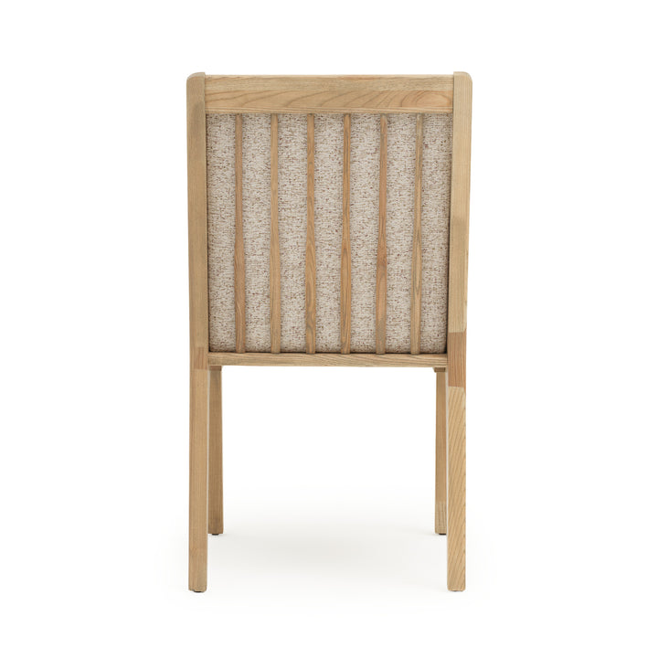 Narah Fabric Chair Light Grey