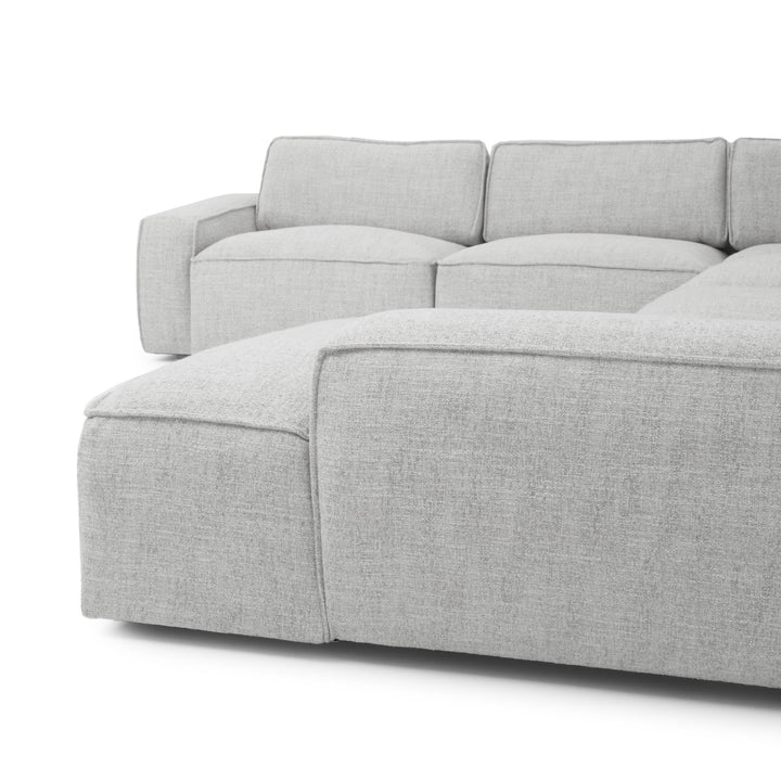 Nash Fabric Modular Set Light Grey