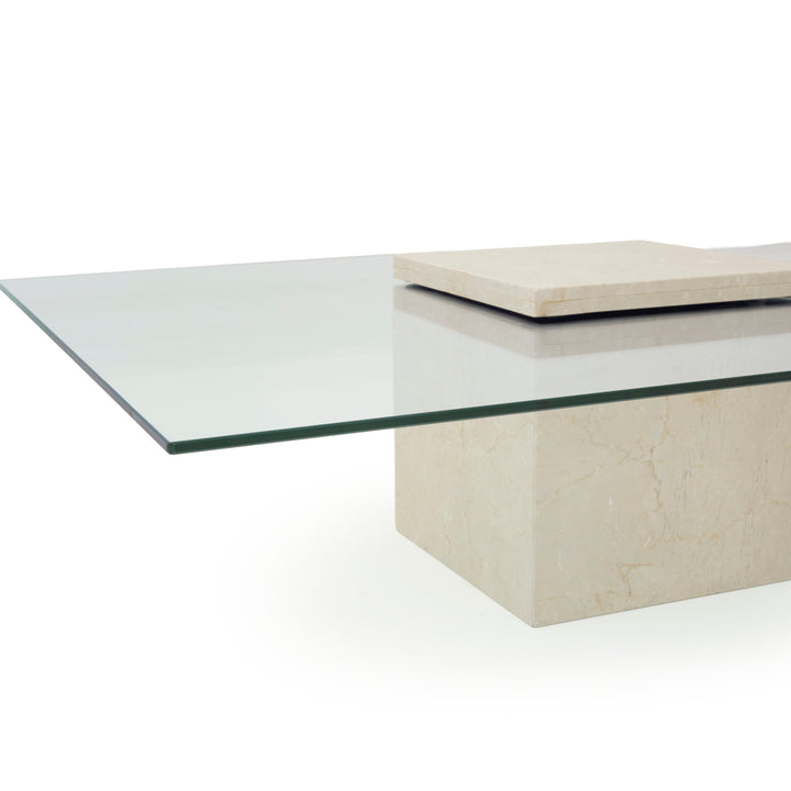 Nakhil Marble Coffee Table Beige