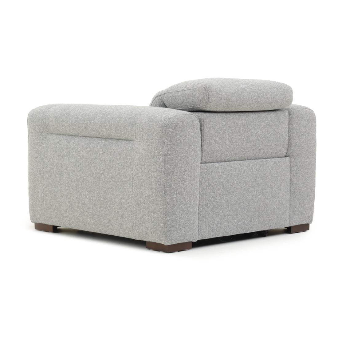 Niguel Reclining Accent Chair Light Grey