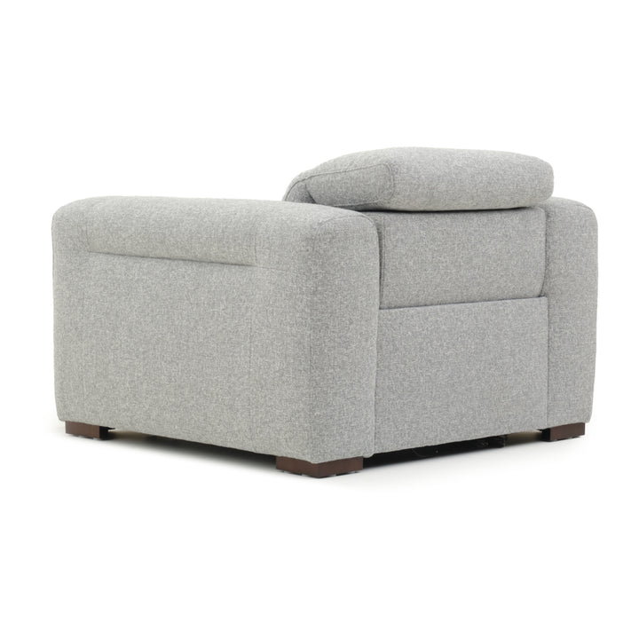 Niguel Reclining Accent Chair Light Grey