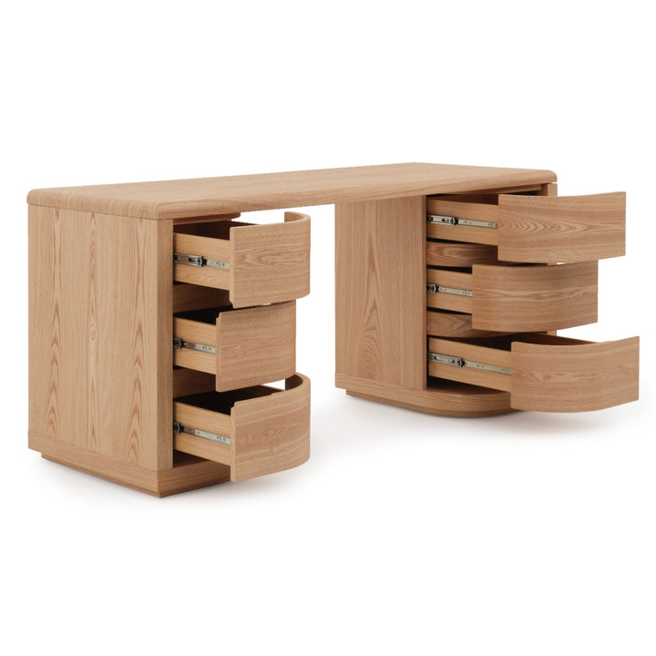 Niki Desk Light Brown