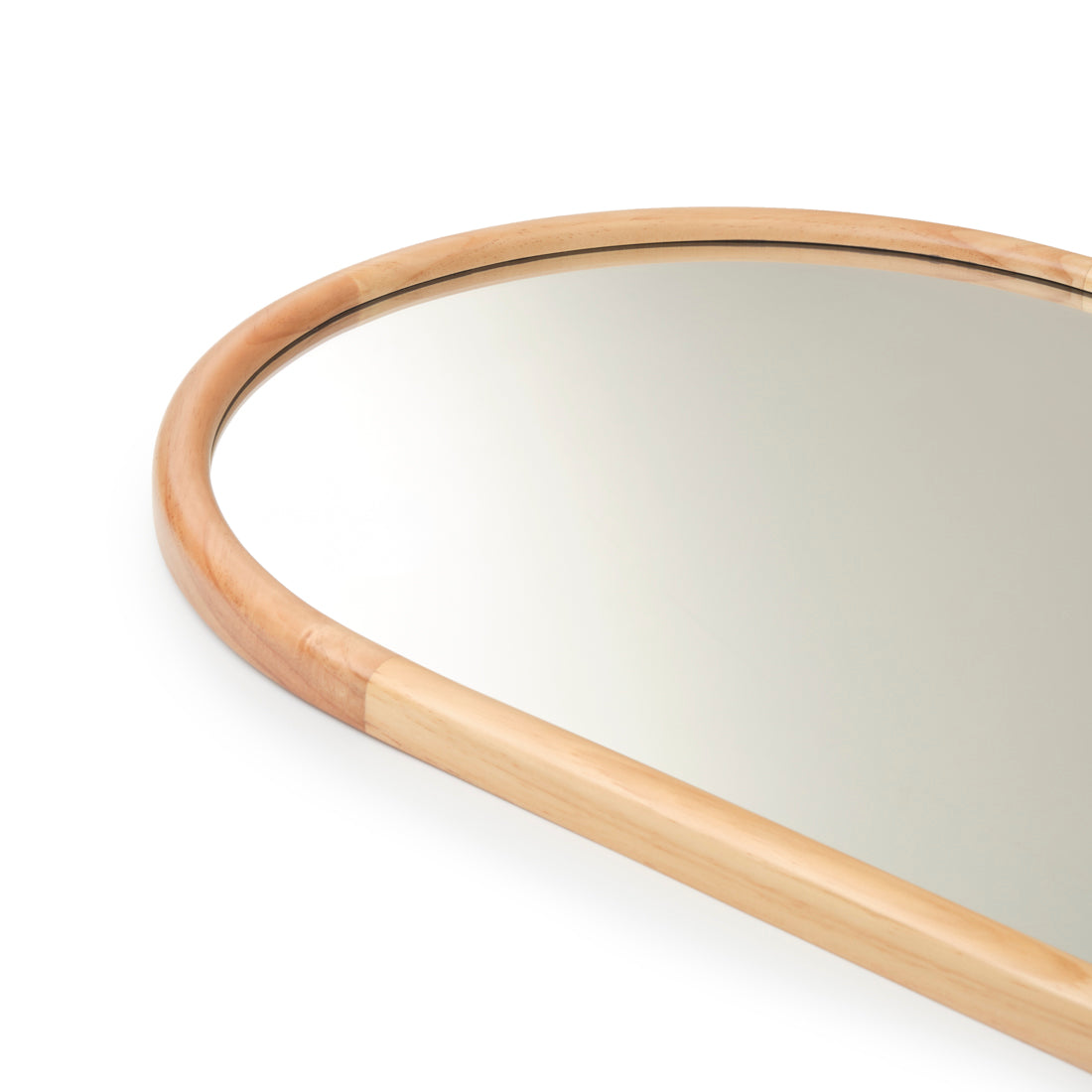 Nadino Wall Mirror Light Brown