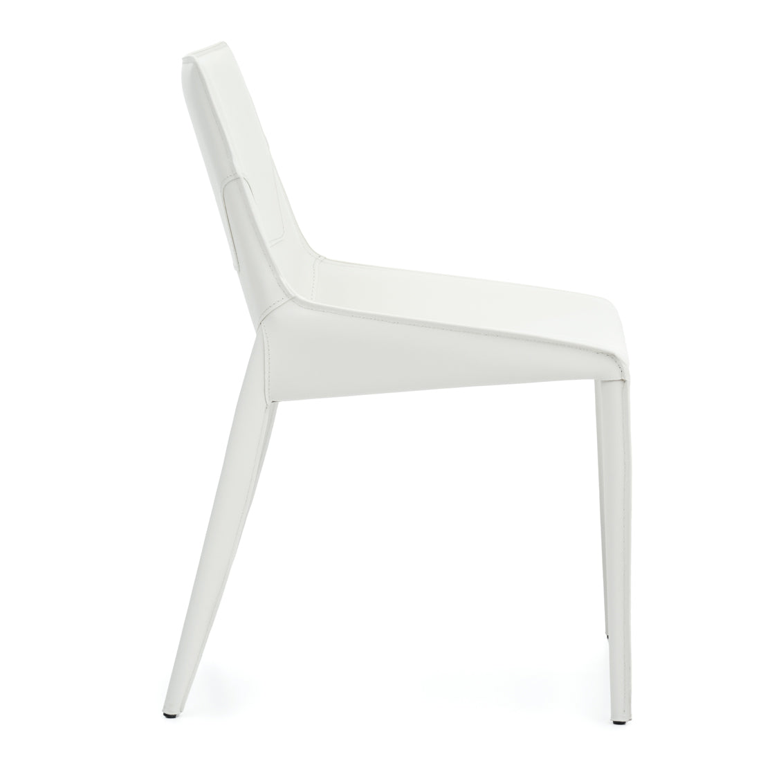 Willet Leather Chair White
