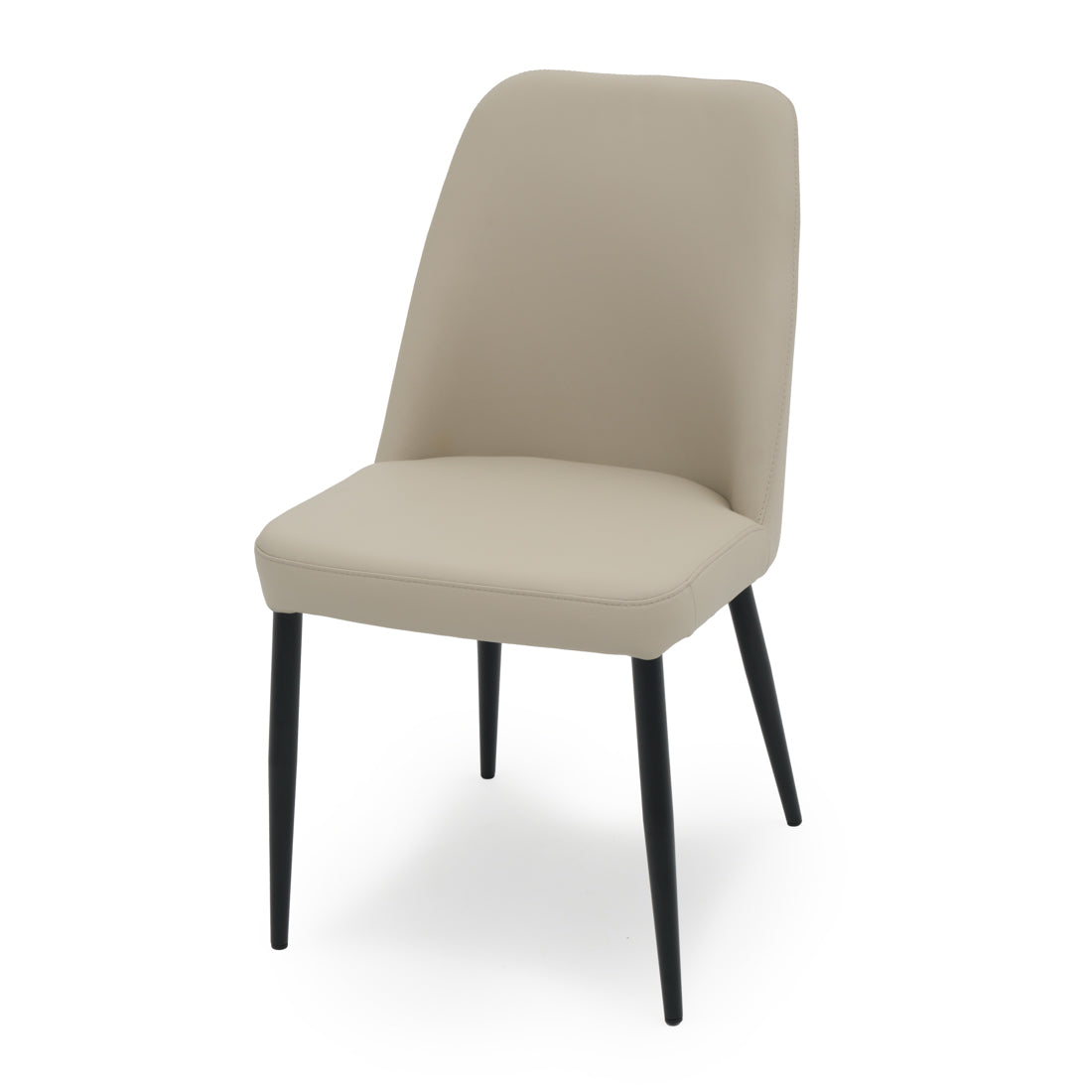 Wima Leather Chair Beige