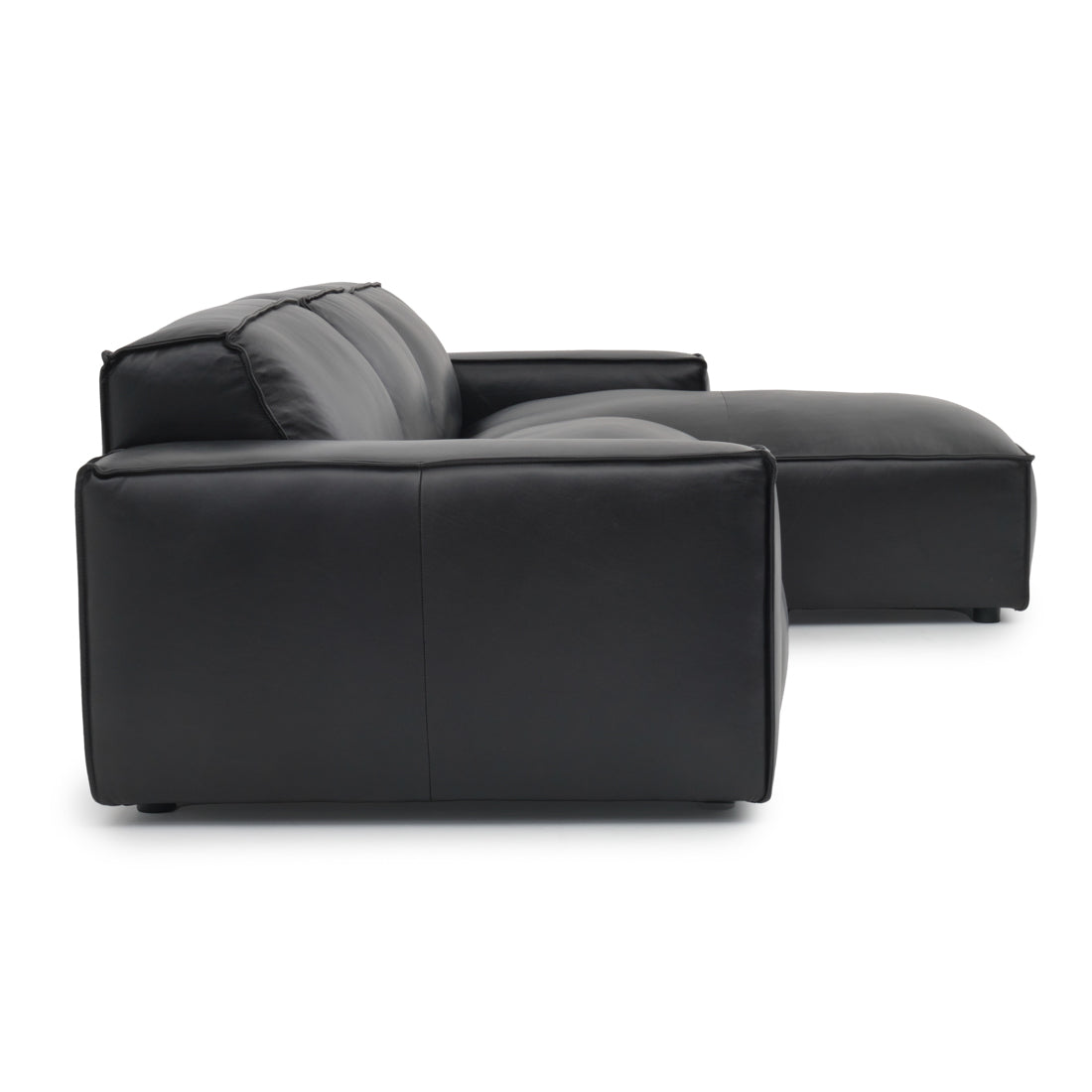 Nook Leather Modular Set Black