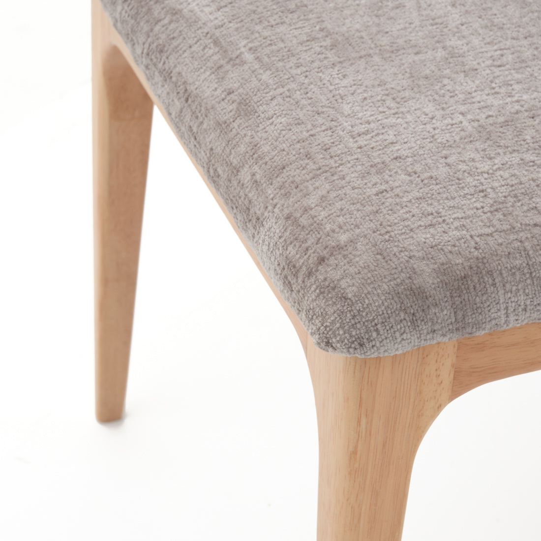Edrina Fabric Chair Light Grey