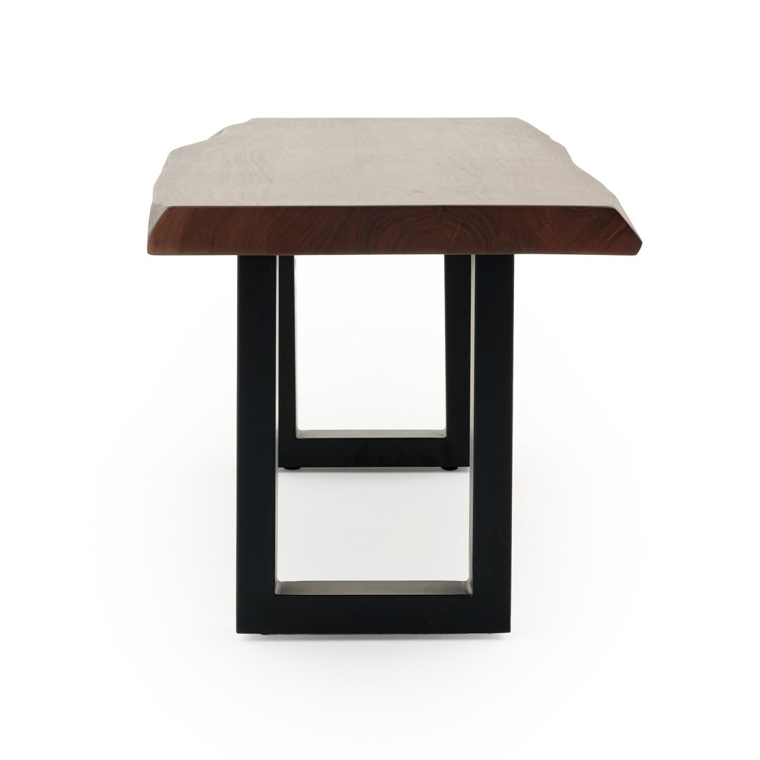 Noema Wood Bench Dark Brown