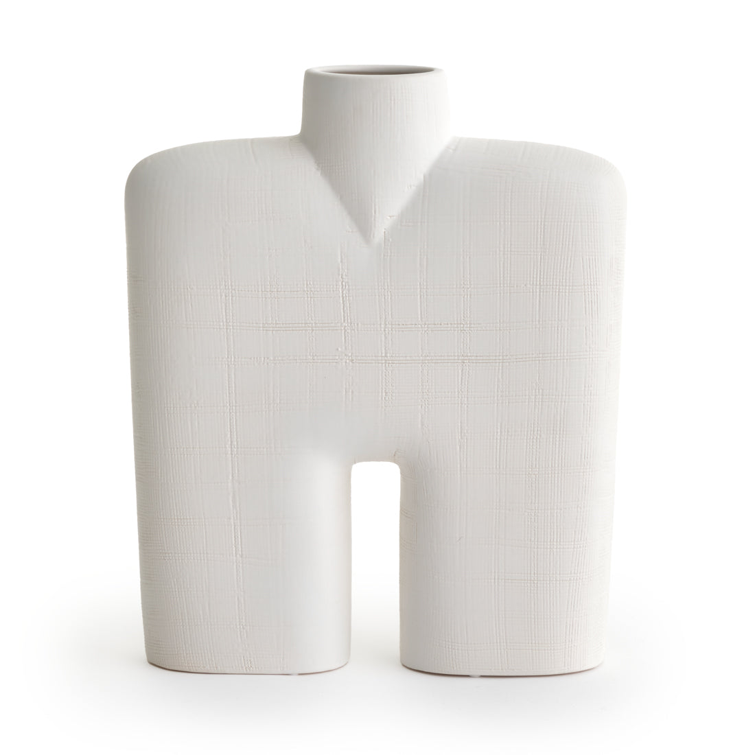 Essoto Ceramic Vase White