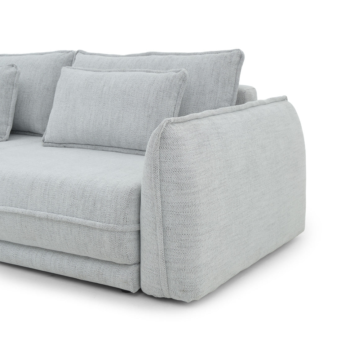 Nojave Fabric Queen Sofa-Bed Off White