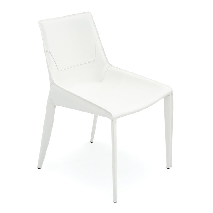 Willet Leather Chair White