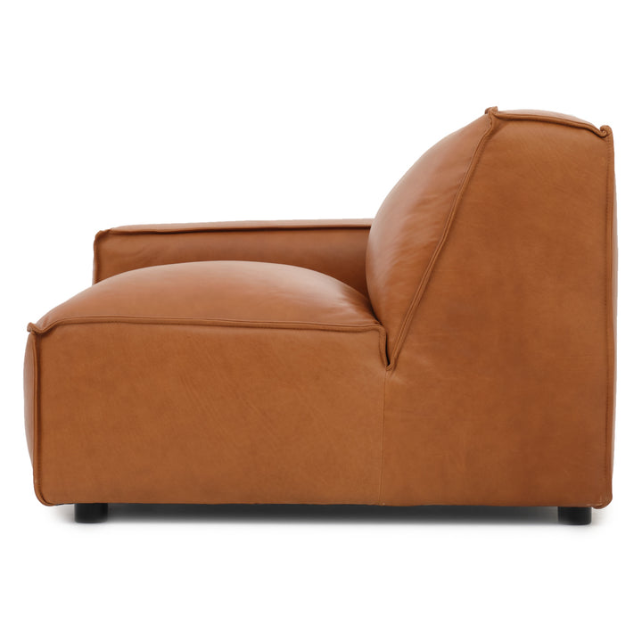 Nook Modular Left Chair Cognac