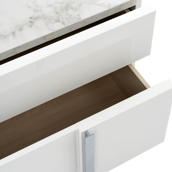 Westlyn Left Nightstand White