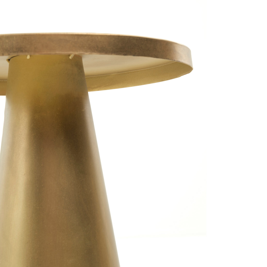 Wendalyn Metal Accent Table Gold
