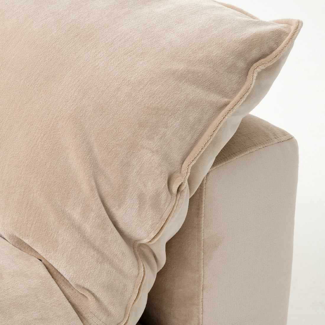 Nuage Modular Armless Chair Beige