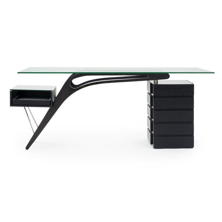 Stealth Desk Dark Brown