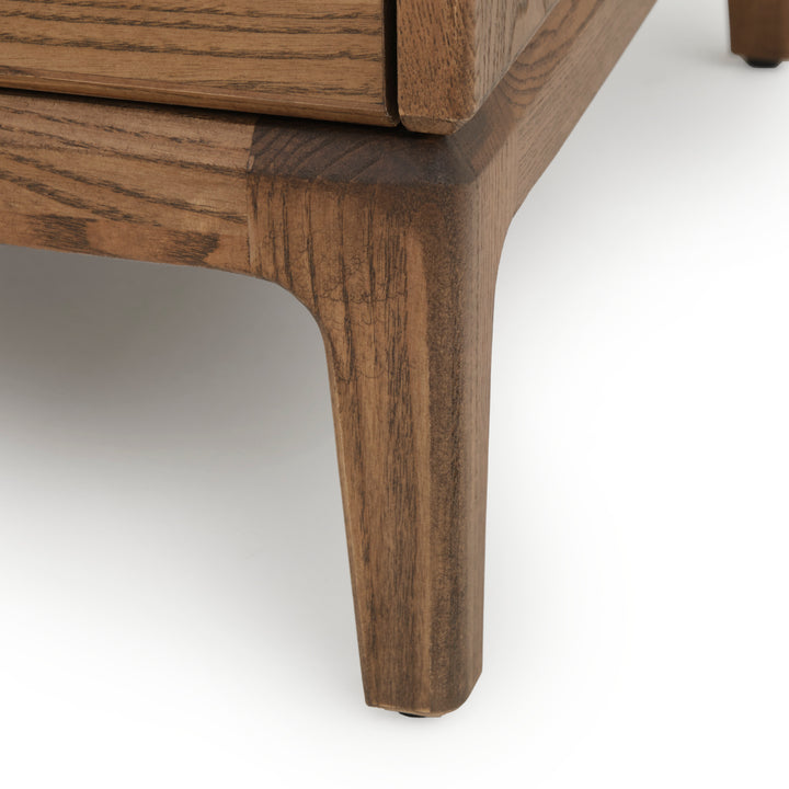 Nicolette 6-Drawer Dresser Dark Brown