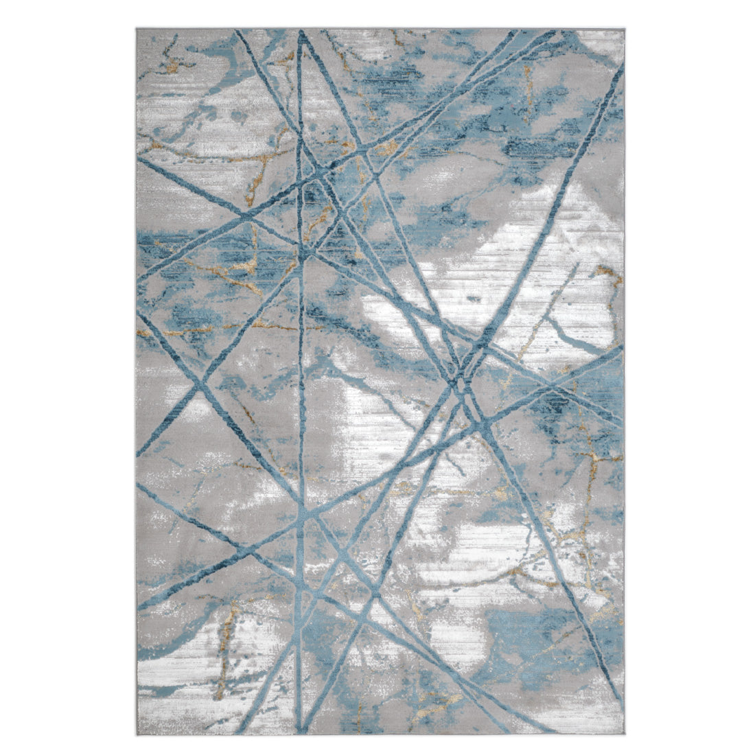 Ensia Area Rug Light Blue