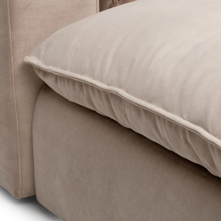 Nuage Fabric Modular Set Beige
